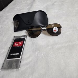 New Ray ban polarized aviators